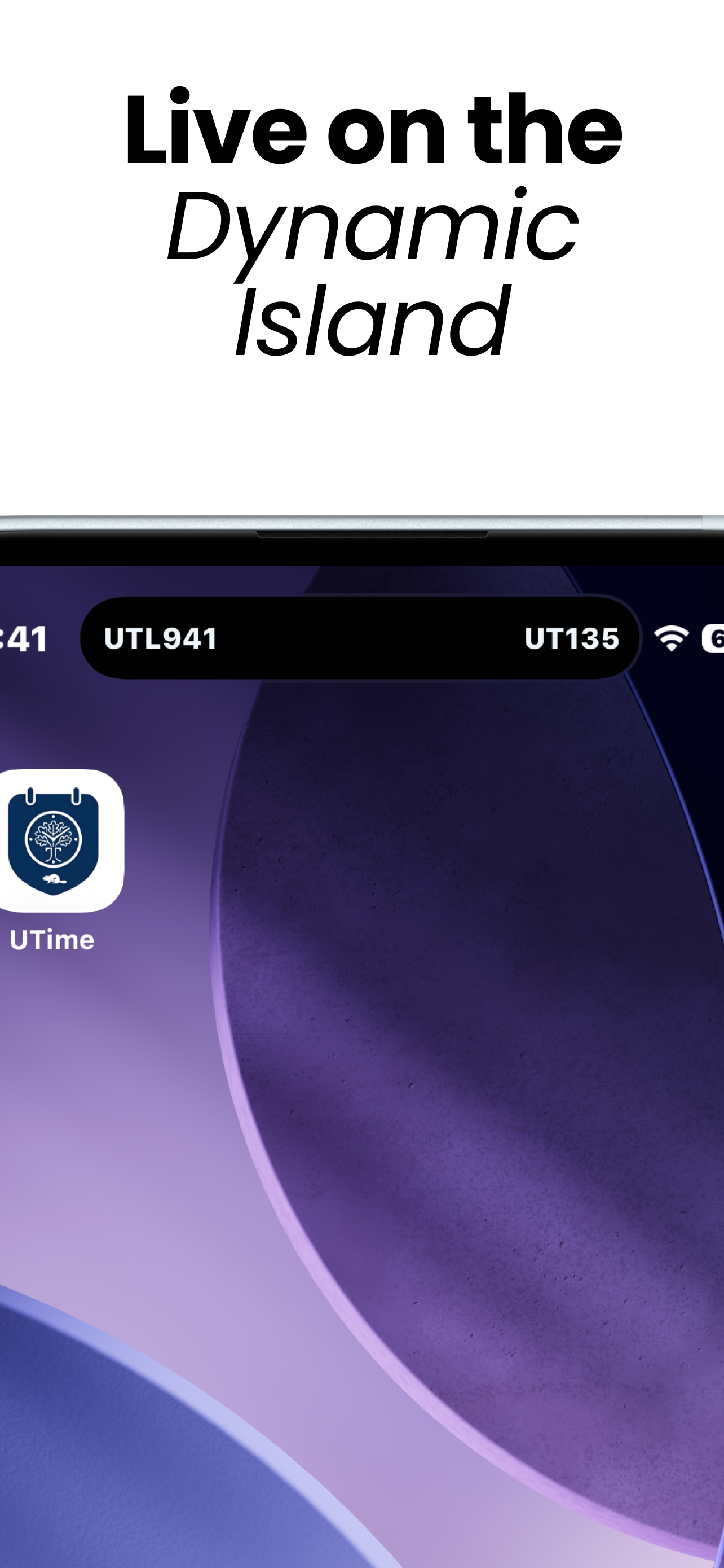 UTime Dynamic Island compact class update